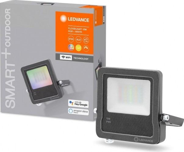 Умный прожектор Ledvance SMART wifi flood 10w rgbw dg 4058075474604