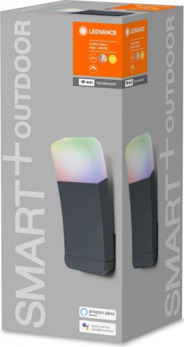 Умный светильник Ledvance SMART для установки на фасадах outd wifi curve wall 4058075478336 - изображение 5