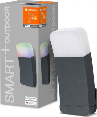 Умный светильник Ledvance SMART для установки на фасадах outd wifi curve wall 4058075478336