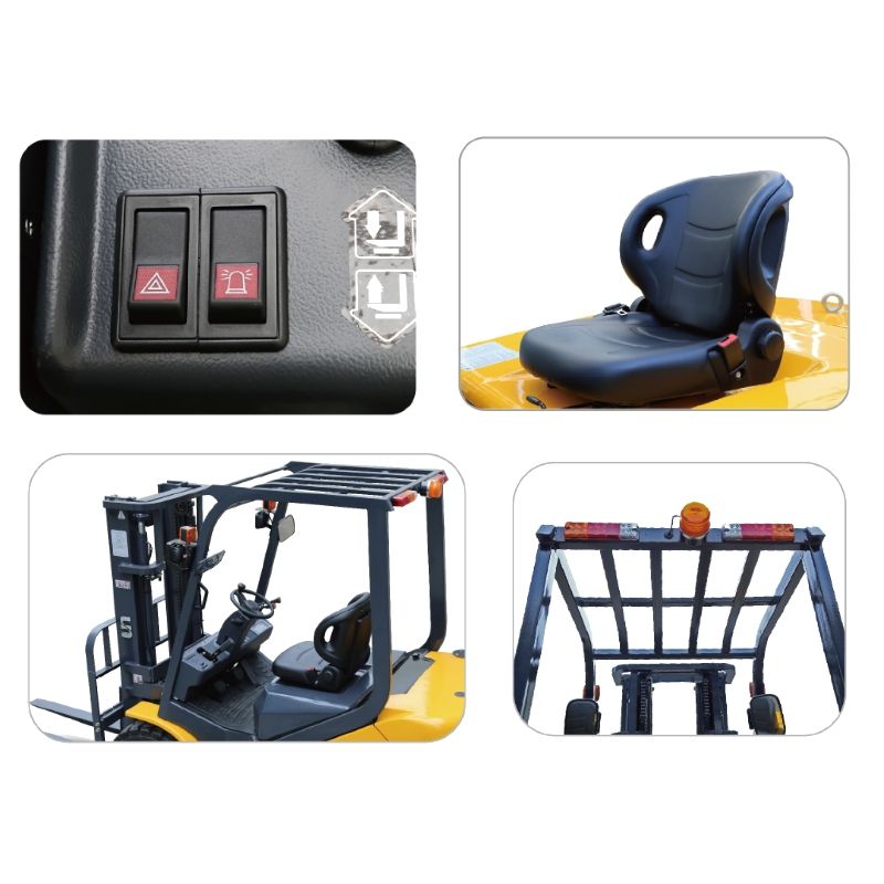 Дизельный вилочный погрузчик UN Forklift FD25T-CNJB2 - изображение 4