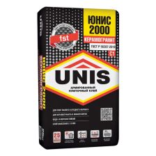 Клей для плитки Unis 2000 25 кг - изображение 3