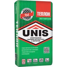 Штукатурка гипсовая Unis Теплон армированный 30 кг - изображение 5