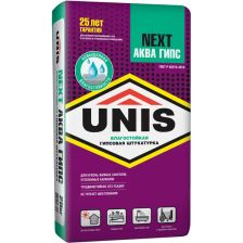 Штукатурка гипсовая Unis Next Аква гипс 25 кг - изображение 5