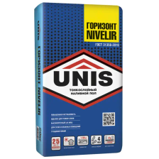 Наливной пол Unis Nivelir Горизонт 20 кг - изображение 3