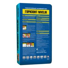 Наливной пол Unis Nivelir Горизонт 20 кг - изображение 4