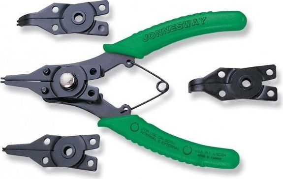 Универсальный комплект щипцов для стопорных колец JONNESWAY P266 4 предмета 047132