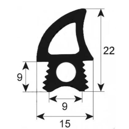 Уплотнительная резина для UNOX,TecnoEka KF-966/981/1010, APACH - изображение 2
