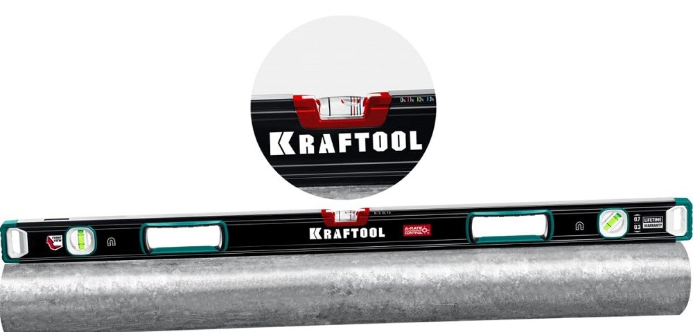 Уровень магнитный KRAFTOOL 2000 мм 34988-200 - изображение 3