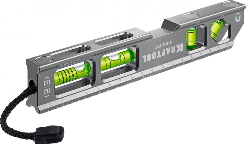 Уровень магнитный KRAFTOOL Billet брусковый 8-в-1 20 см 34790 - изображение 2