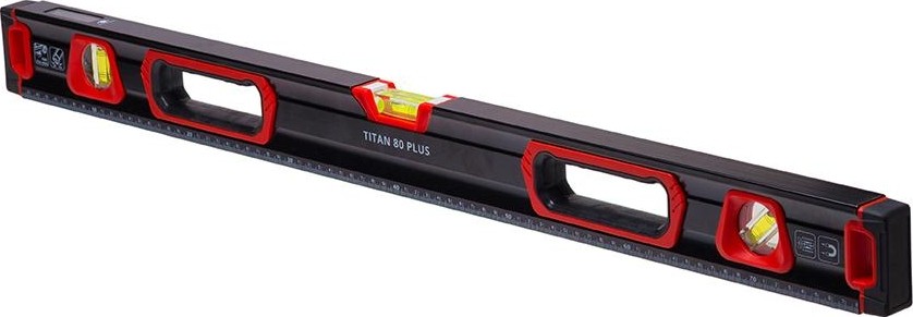 Уровень строительный ADA TITAN  80 PLUS магнитный (противоударный) А00511