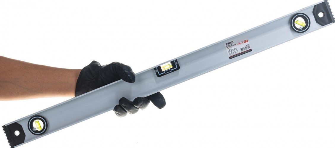 Уровень строительный Biber 40302 Профи двутавровый, ударопрочный 600мм тов-084723 - изображение 4