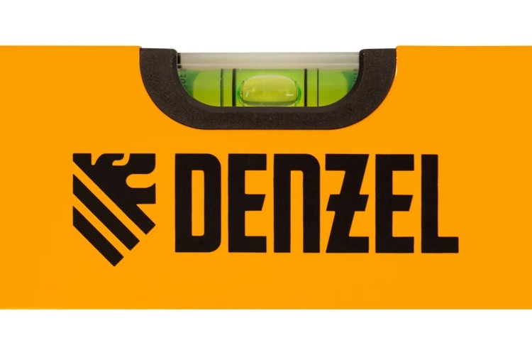 Уровень строительный DENZEL  2000 мм, фрезерованный, 3 глазка, алюминиевый 33686 - изображение 3