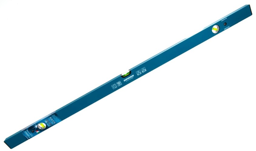 Уровень строительный GROSS 33632 алюминиевый, усиленный, 1200 мм