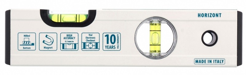 Уровень строительный GROSS 33669 алюминиевый, 200 мм, фрезерованный - изображение 4