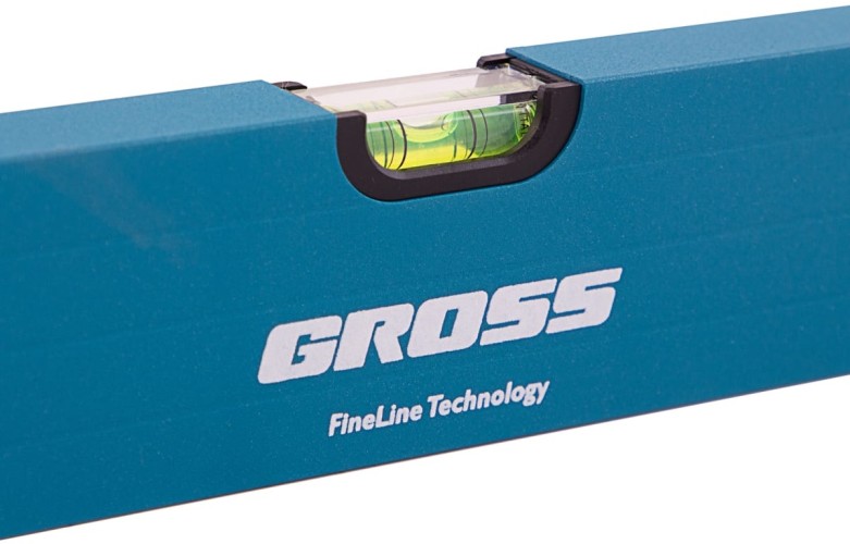 Уровень строительный GROSS 34335 алюминиевый, 1500 мм, усиленный - изображение 3