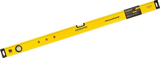 Уровень строительный HANSKONNER HK2015-03-1000 алюминиевый, 1000 мм