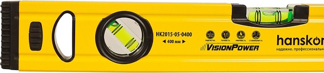 Уровень строительный HANSKONNER HK2015-05-0400 алюминиевый, 400 мм - изображение 5