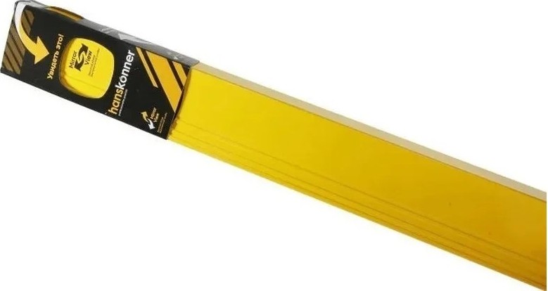 Уровень строительный HANSKONNER HK2015-02-1500 3 колбы, усилен, фрезеров., двойной обзор, 0,5мм/м - изображение 4