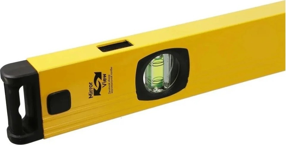 Уровень строительный HANSKONNER HK2015-02-1500 3 колбы, усилен, фрезеров., двойной обзор, 0,5мм/м - изображение 5