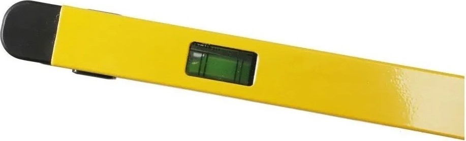 Уровень строительный HANSKONNER HK2015-02-1000 3 колбы, усилен, фрезеров., двойной обзор, 0,5мм/м - изображение 3