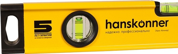 Уровень строительный HANSKONNER HK2015-03-0400 алюминиевый, 400 мм - изображение 5