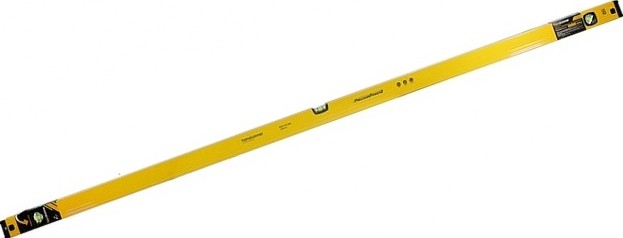 Уровень строительный HANSKONNER HK2015-02-2000 колбы,усилен,фрезеров.,двойной обзор, 0,5мм/м,