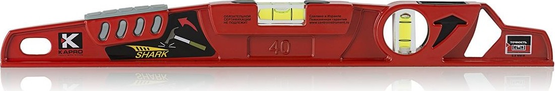 Уровень строительный KAPRO SHARK 920-10-40 40 см 920-10-40