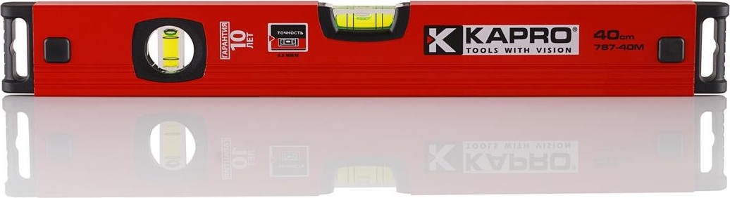 Уровень строительный KAPRO STREND PRO 787-40М 40 см, магнитный 787-40-40M
