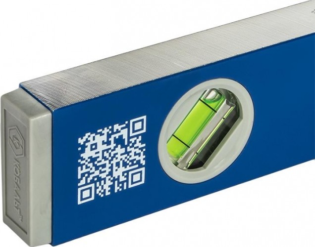 Уровень строительный Кобальт 242-984 комфорт, 600 мм, профиль 20x49 мм, 3 глазка. - изображение 3