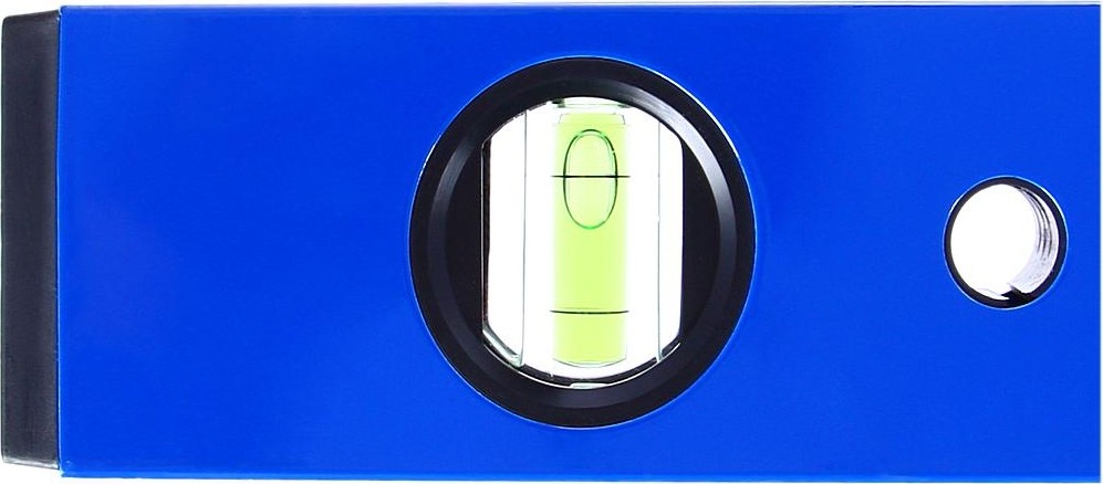 Уровень строительный Кобальт 243-073 комфорт, магнитный 1000 мм, профиль 20x49 мм, 3 гл - изображение 3