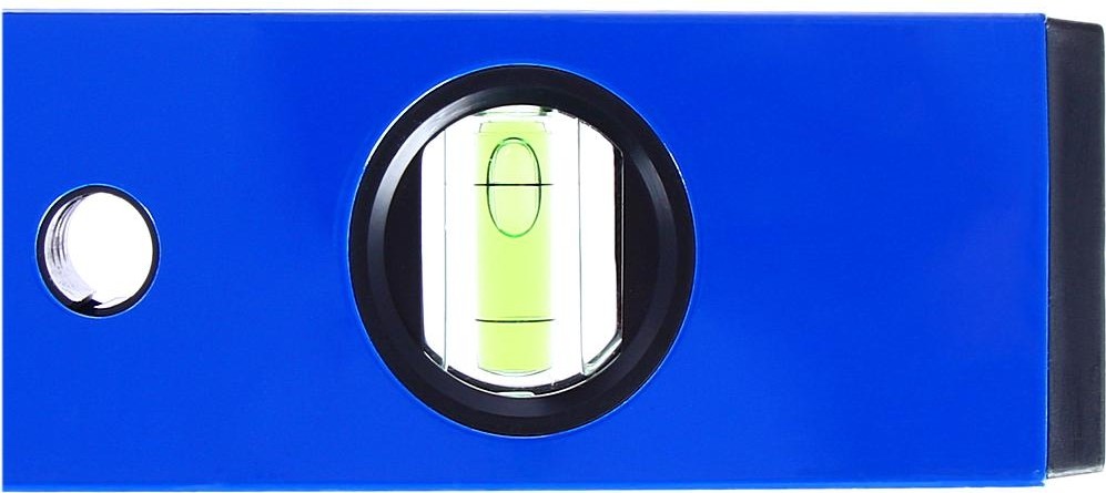 Уровень строительный Кобальт 243-059 комфорт, магнитный 600 мм, профиль 20x49 мм, 3 гла - изображение 4