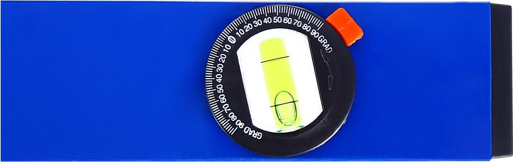 Уровень строительный Кобальт 243-042 комфорт, магнитный 400 мм, профиль 20x49 мм, 3 гла - изображение 2