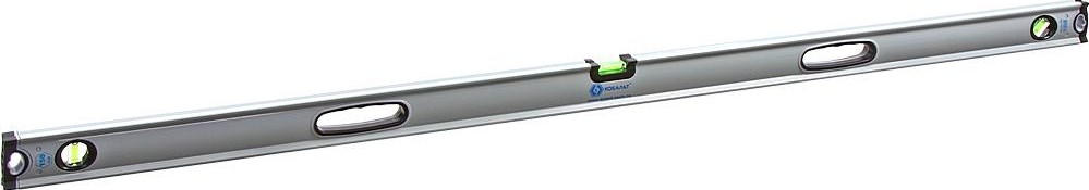 Уровень строительный Кобальт 243-318 экстра, 1500 мм, профиль 30x65 мм, 3 глазка.