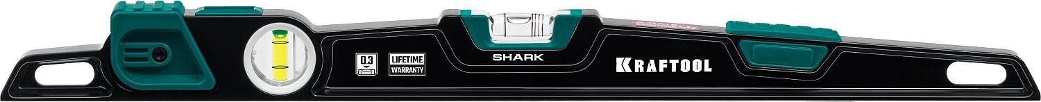 Уровень строительный KRAFTOOL 34920-60 литой  a-rate control, 600 мм shark - изображение 4