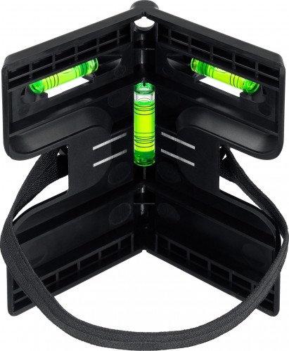 Уровень строительный KRAFTOOL 34788 Post Level магнитный угловой, 3 глазка 34788 - изображение 2