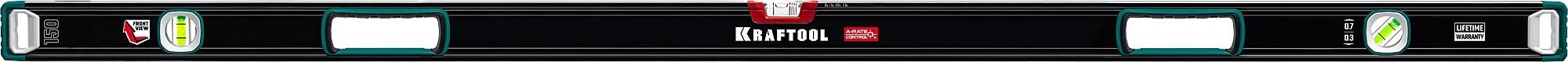Уровень строительный KRAFTOOL 34986-150 a-rate control 1500 мм
