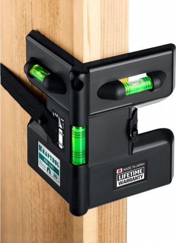 Уровень строительный KRAFTOOL 34788 Post Level магнитный угловой, 3 глазка 34788 - изображение 3