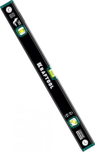 Уровень строительный KRAFTOOL 600мм с зеркальным глазком 34781-60