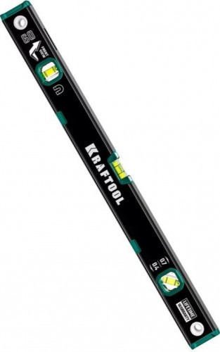 Уровень строительный KRAFTOOL 600мм магнитный с зеркальным глазком 34785-60