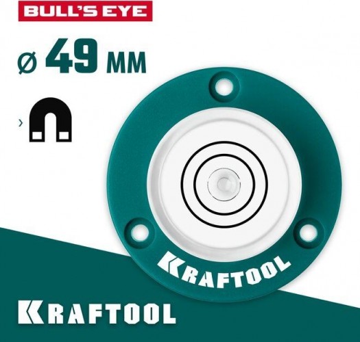 Уровень строительный KRAFTOOL Bull’s Eye поверхностный 34789 - изображение 4