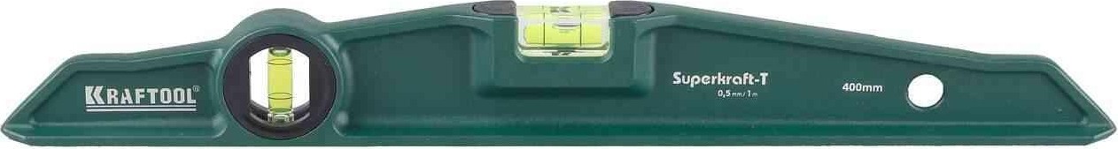 Уровень строительный KRAFTOOL "SUPERKRAFT-T" 400 мм 34717-040