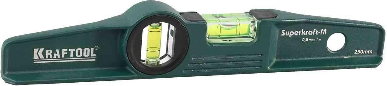 Уровень строительный KRAFTOOL "SUPERKRAFT-M" 250 мм 34717-025