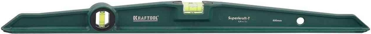 Уровень строительный KRAFTOOL "SUPERKRAFT-T" 600 мм 34717-060