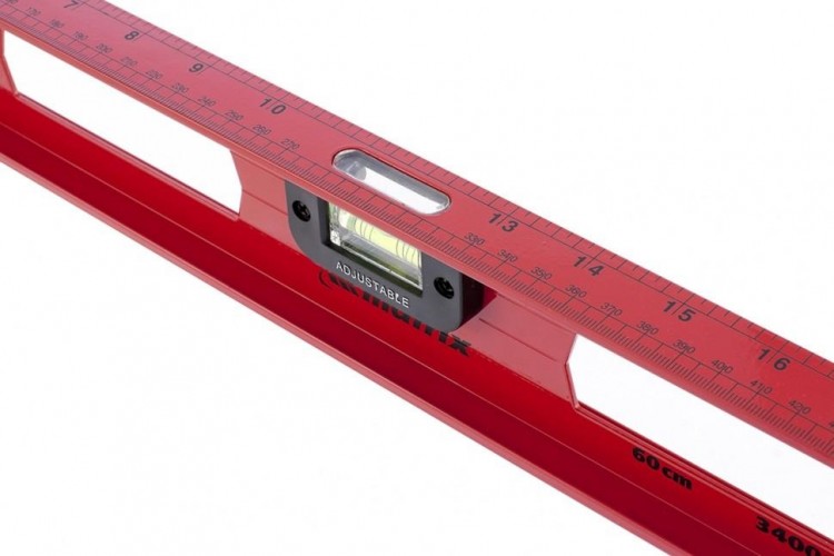 Уровень строительный MATRIX 600 мм алюминиевый "рельс", 3 глазка, усиленный 34006 - изображение 3