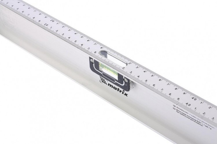 Уровень строительный MATRIX 600 мм алюминиевый "рельс", 3 глазка (1 поворотный) 34023 - изображение 3