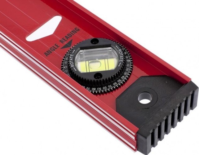 Уровень строительный MATRIX 600 мм алюминиевый "рельс", 3 глазка, усиленный 34006 - изображение 2