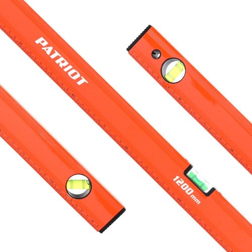 Уровень строительный PATRIOT LCP-1200 1200мм, алюминиевый фрезерованный 350005512 - изображение 2