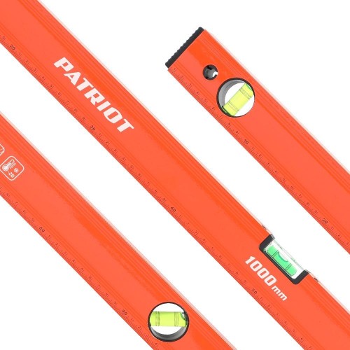 Уровень строительный PATRIOT LCP-1000 1000мм, алюминиевый фрезерованный 350005510 - изображение 2