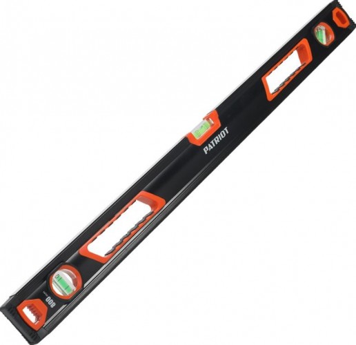 Уровень строительный PATRIOT Platinum LCP-800L 800мм, упрочненный, 2 фрезерованные поверхности 350005513 - изображение 3