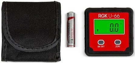 Уровень строительный RGK U-66 электронный компактный  776080 - изображение 4
